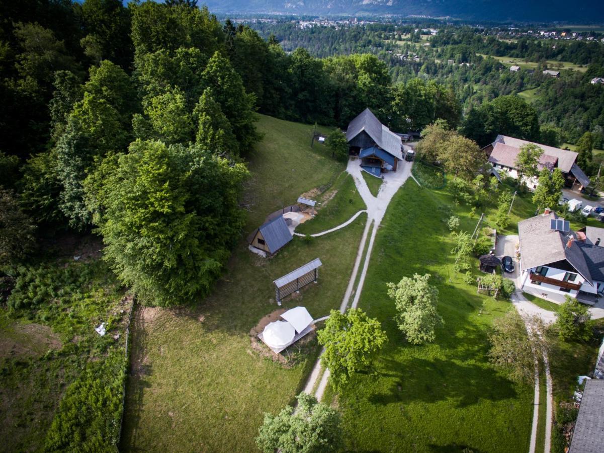 Puzman Farm Glamping Villa Radovljica Dış mekan fotoğraf