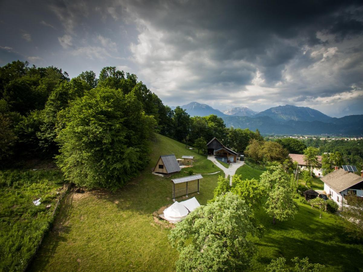 Puzman Farm Glamping Villa Radovljica Dış mekan fotoğraf