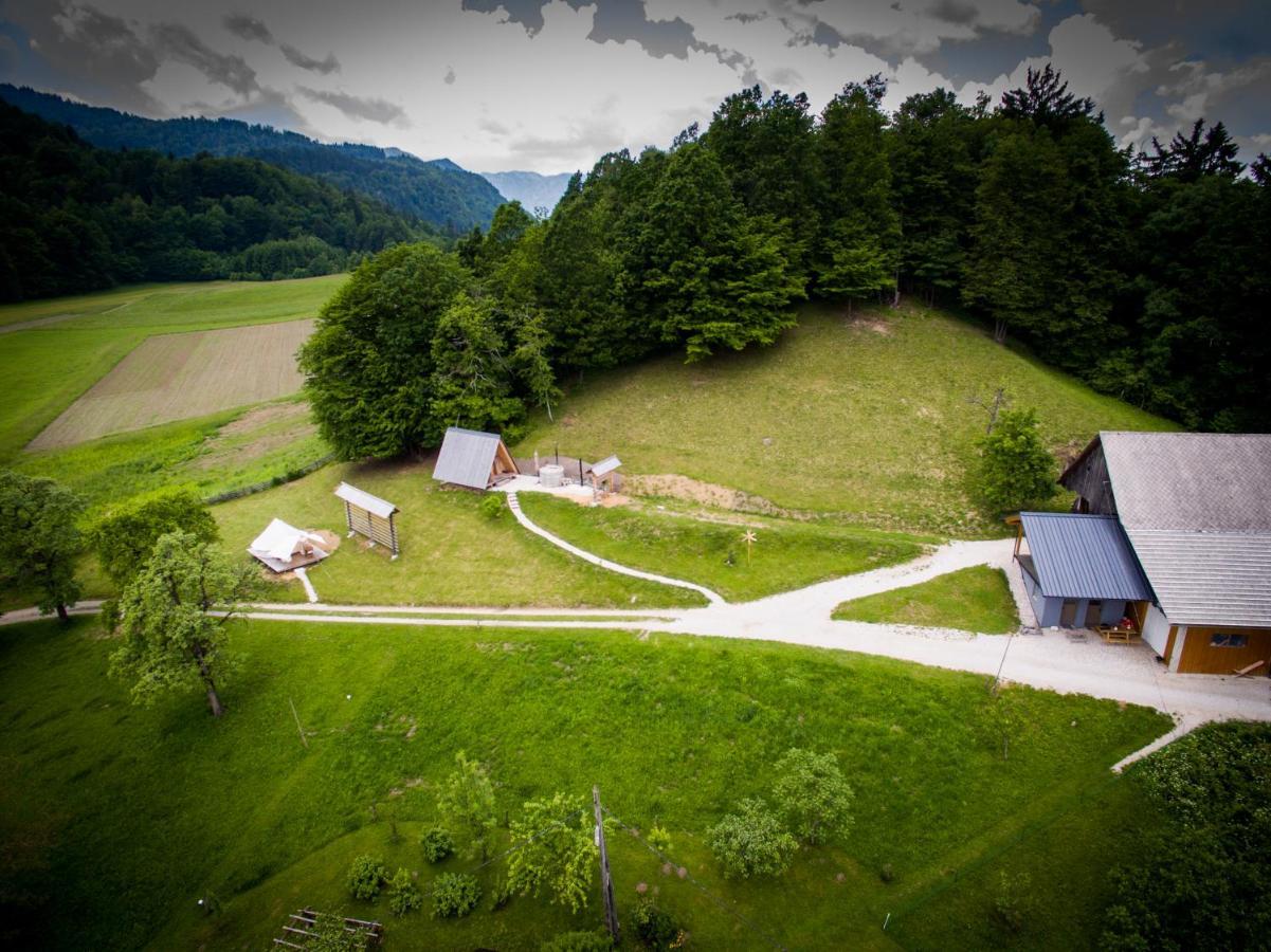 Puzman Farm Glamping Villa Radovljica Dış mekan fotoğraf
