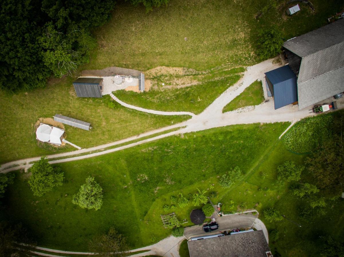 Puzman Farm Glamping Villa Radovljica Dış mekan fotoğraf