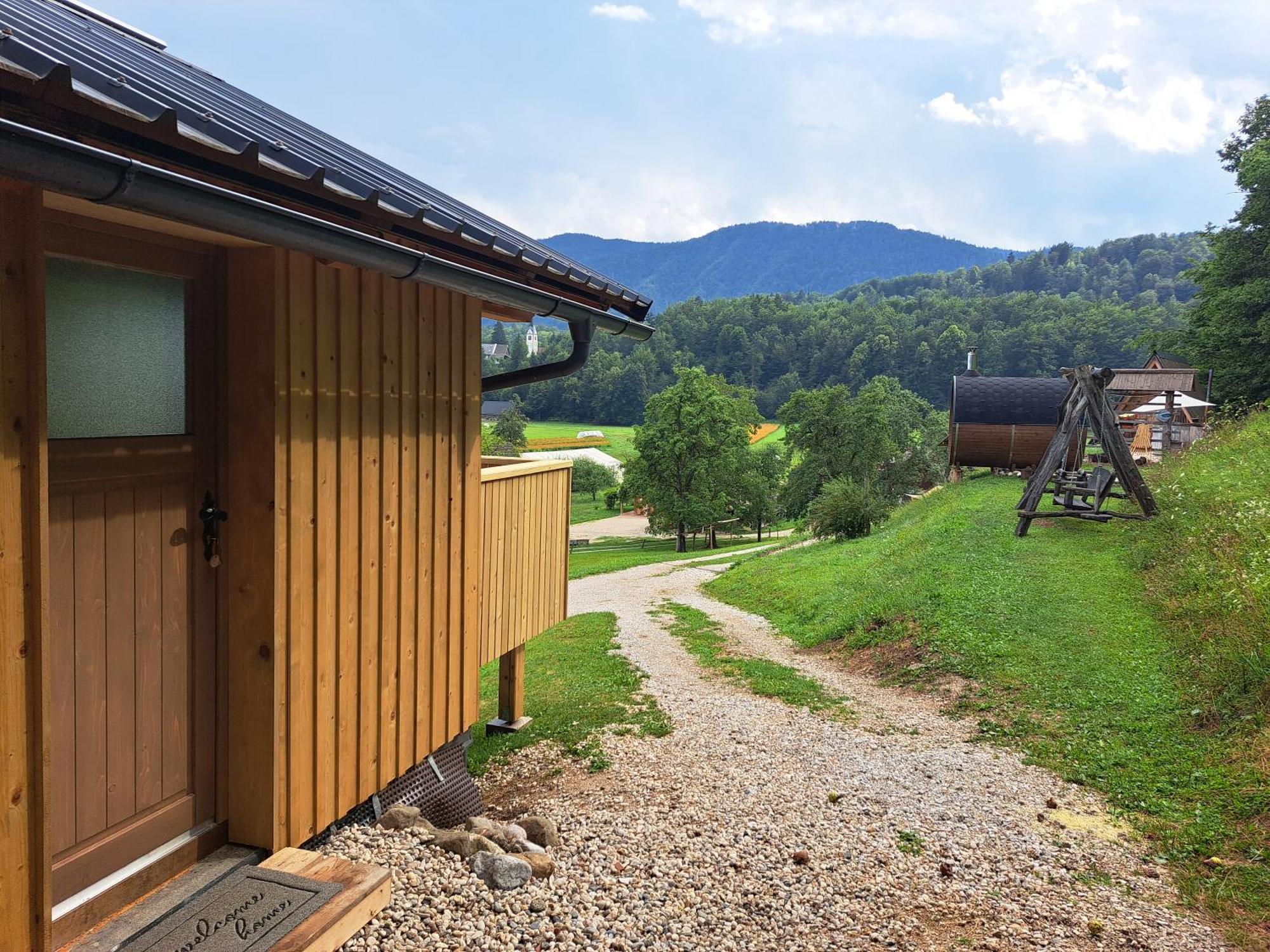 Puzman Farm Glamping Villa Radovljica Dış mekan fotoğraf