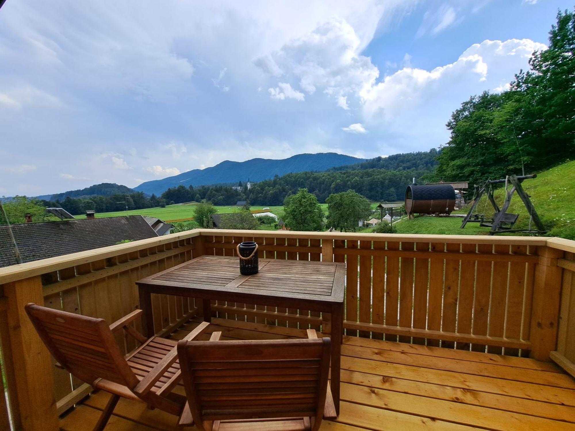 Puzman Farm Glamping Villa Radovljica Dış mekan fotoğraf