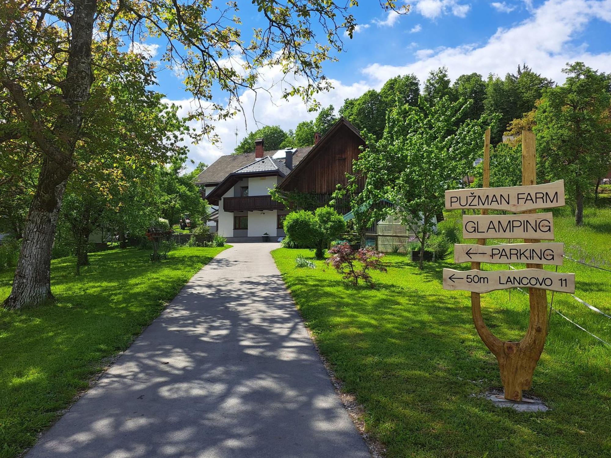 Puzman Farm Glamping Villa Radovljica Dış mekan fotoğraf