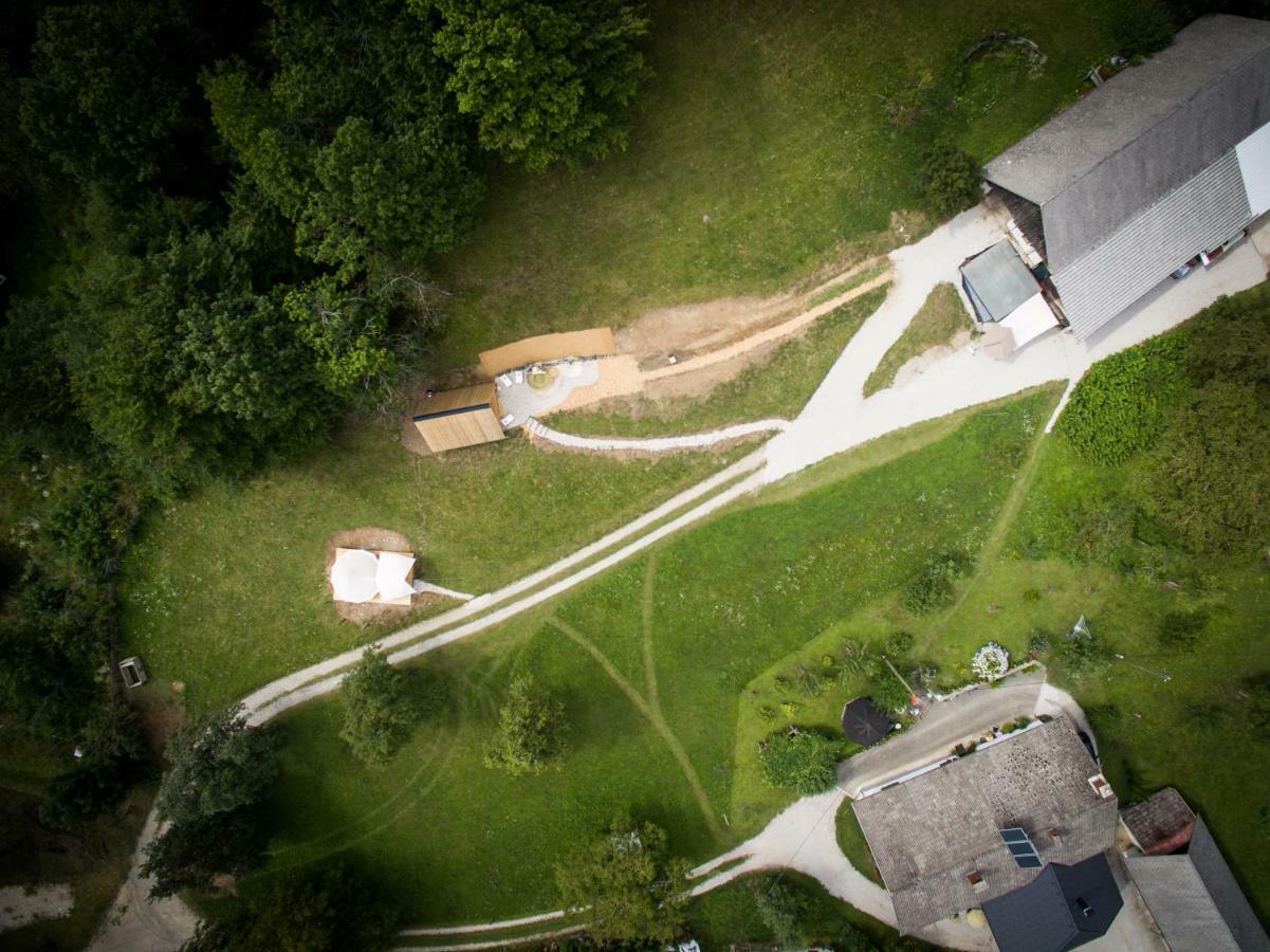 Puzman Farm Glamping Villa Radovljica Dış mekan fotoğraf