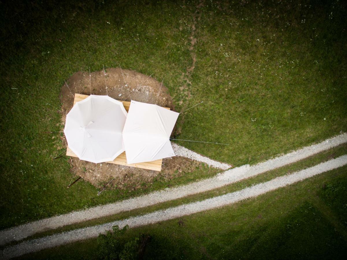 Puzman Farm Glamping Villa Radovljica Dış mekan fotoğraf