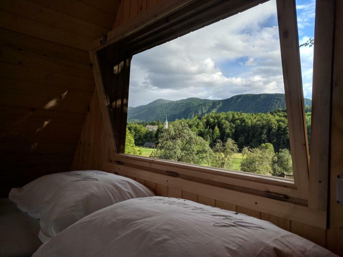 Puzman Farm Glamping Villa Radovljica Dış mekan fotoğraf